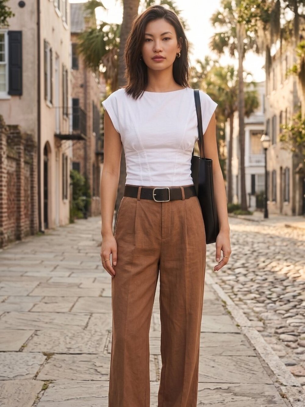 Anthropologie Pilcro White Corset Tee Boatneck Cap Sleeve Top Size X-Small